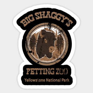 Big Shaggy's Petting Zoo Sticker